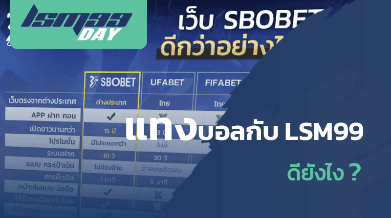 แทงบอล thai-sbobet ดียังไง